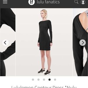 GUC Lululemon Long Sleeve Dress Sz 4